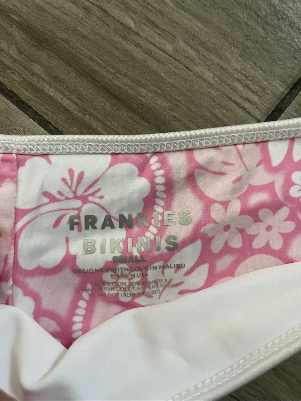 Frankie’s bikini size small